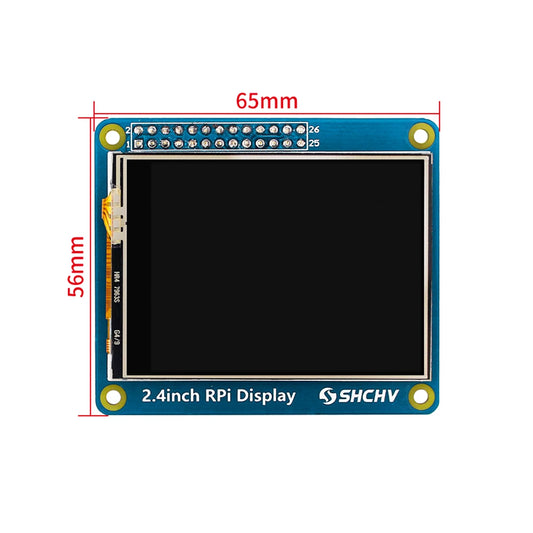 2.4" Touch Sizecreen TFT LCD 320*240 Pixel Display for Raspberry Pi 4B 3B+ Zero 2 W