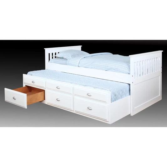 Bernards Logans Captain'Size Bed- Ivory