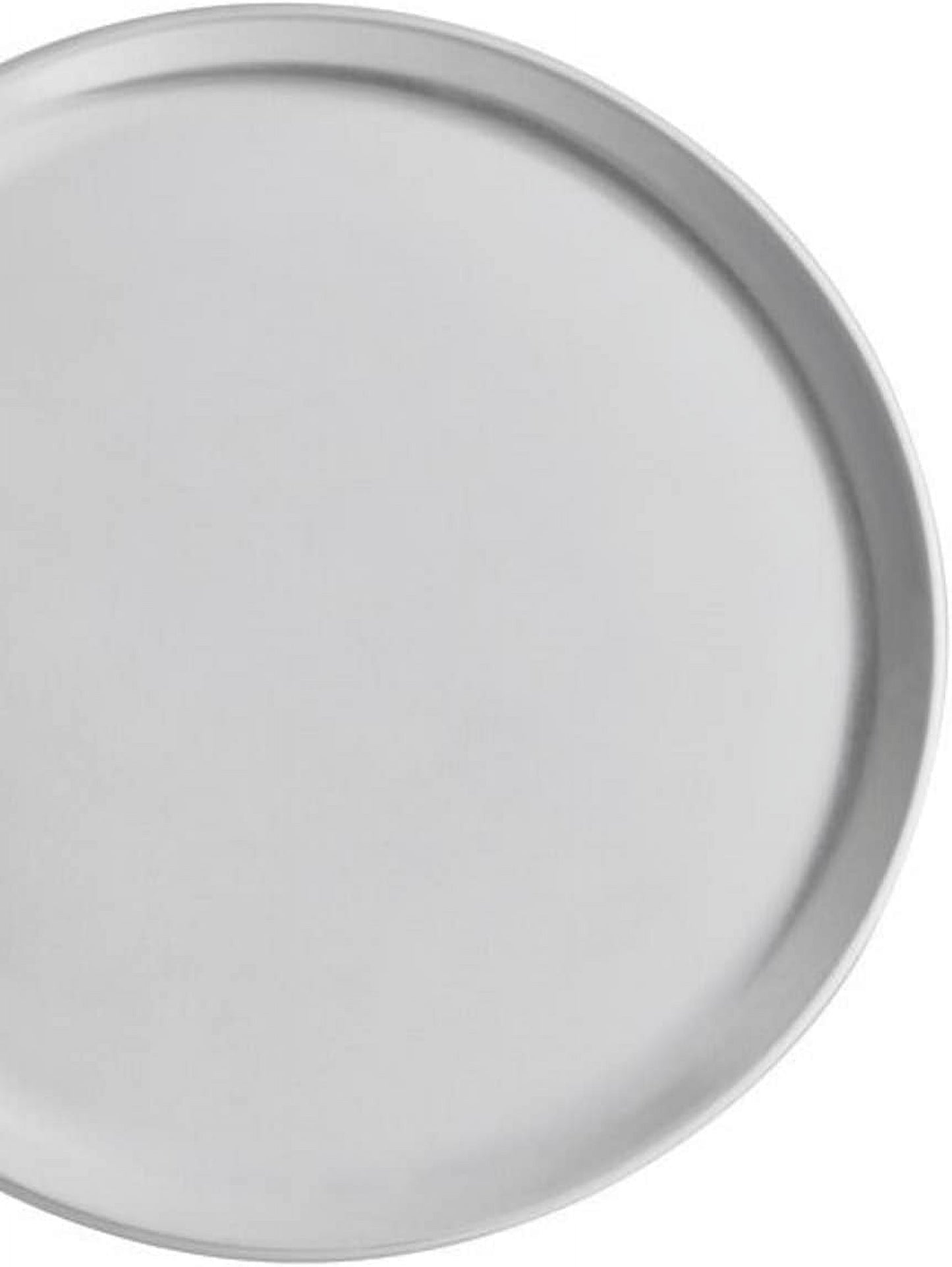 TrueCraftware- Sizeet of 6 Aluminum 15” Pizza Tray Pan Coupe Sizetyle - Bakeware Round Pizza Pan Pizza Tray Baking Tray Round Baking Tray for Home Kitchen Pizzeria & Restaurants