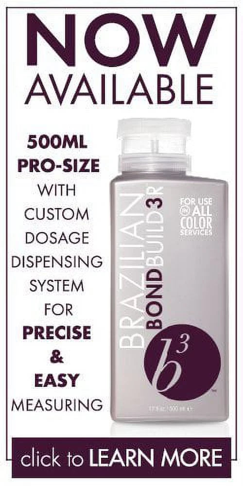 Brazilian Blowout B3 Brazilian Bond Builder-17oz BACKBAR SizeIZE WITH MEASizeURING LID