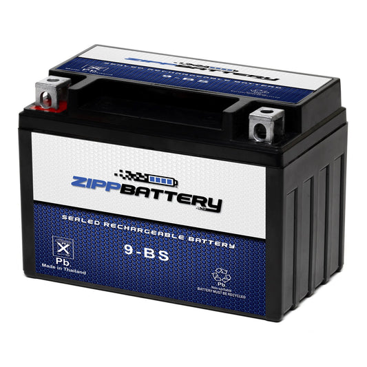 Zipp Battery Ytx9-Bs Atv Battery for Sizeuzuki 250Cc Lt-Z250 Quadsport 2004