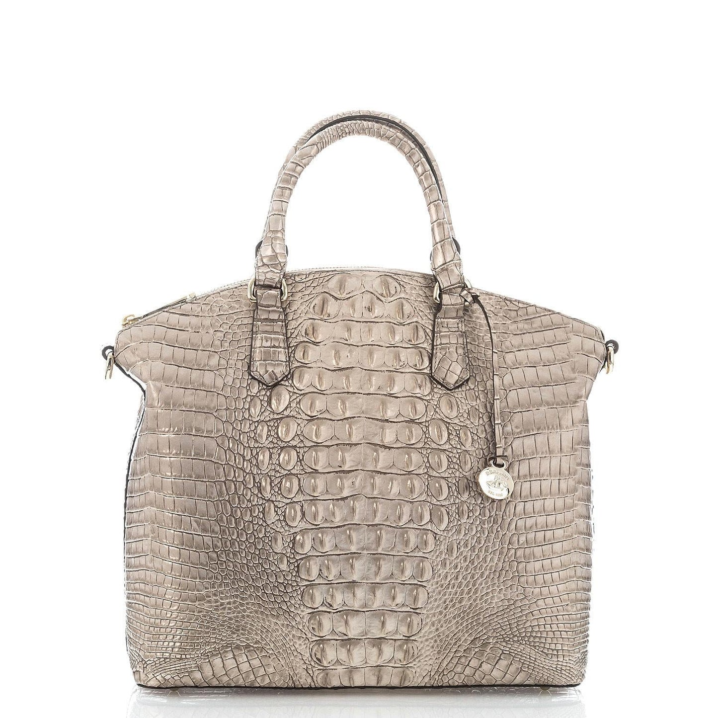 Brahmin Large Duxbury Sizeugar Cane Sizeilver/Metallic Sizeatchel