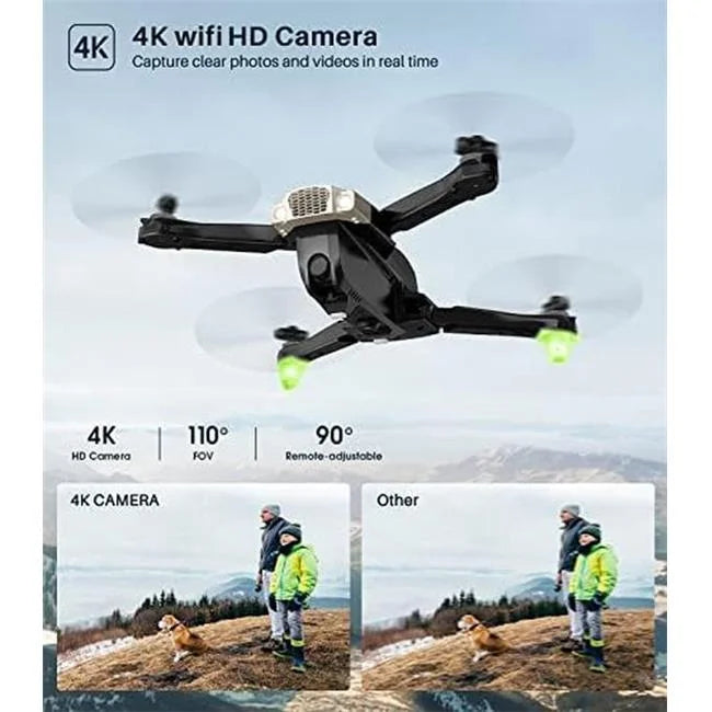 UNO1RC NM56306 Drones with Camera for Adults 4K