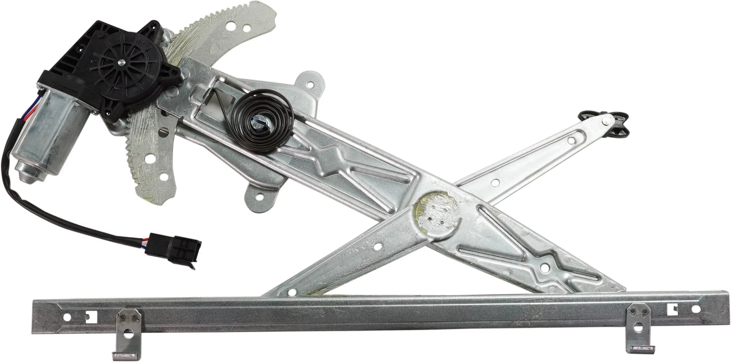 Window Regulator For 1995-1997, 1999-2003 Ford Windstar 2004-2005 Mercury Monterey Front, Left Driver Mini Passenger Van Cargo Power With Motor