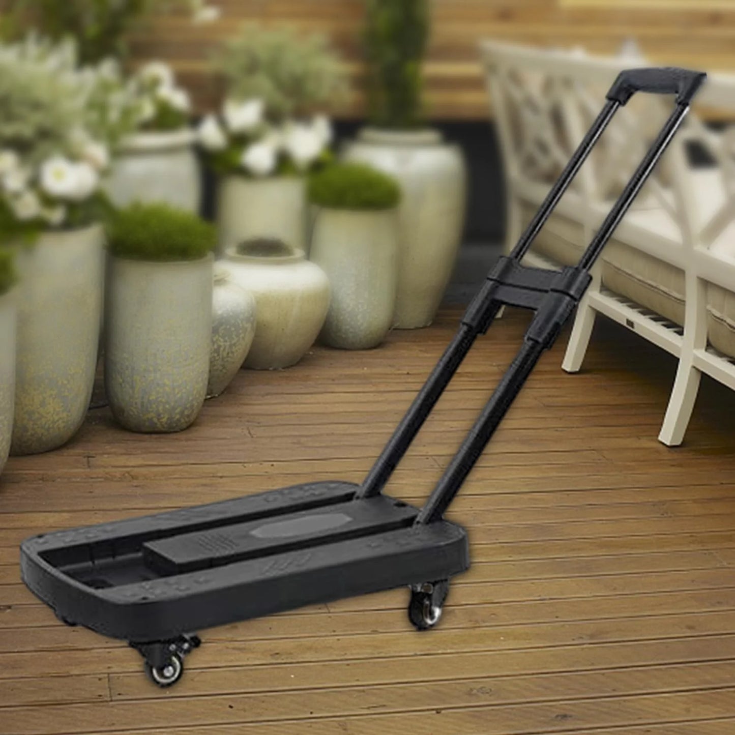 Tnarru Luggage Trolley Cart Utility Carrying Multi Purpose Folding Hand Truck