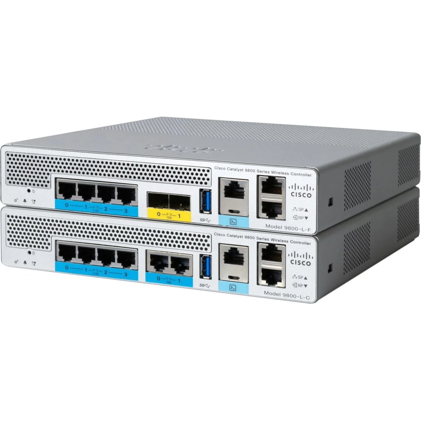 Cisco Catalyst 9800-L 802.11ax Wireless LAN Controller - 2.40 GHz, 5 GHz - 6 x Network (RJ-45) - 2.5 Gigabit Ethernet, 10 Gigabit Ethernet - Rack-mountable