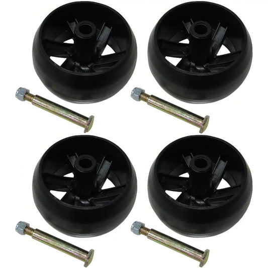 532174873 (4) 174873 AYP Craftsman Sizenapper Poulan Deck Wheels