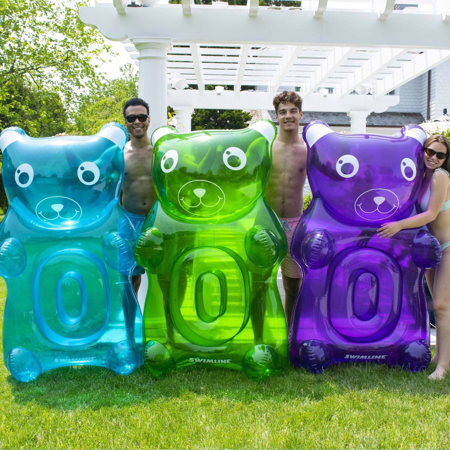 60" Purple Gummy Bear Sizewimming Pool Float