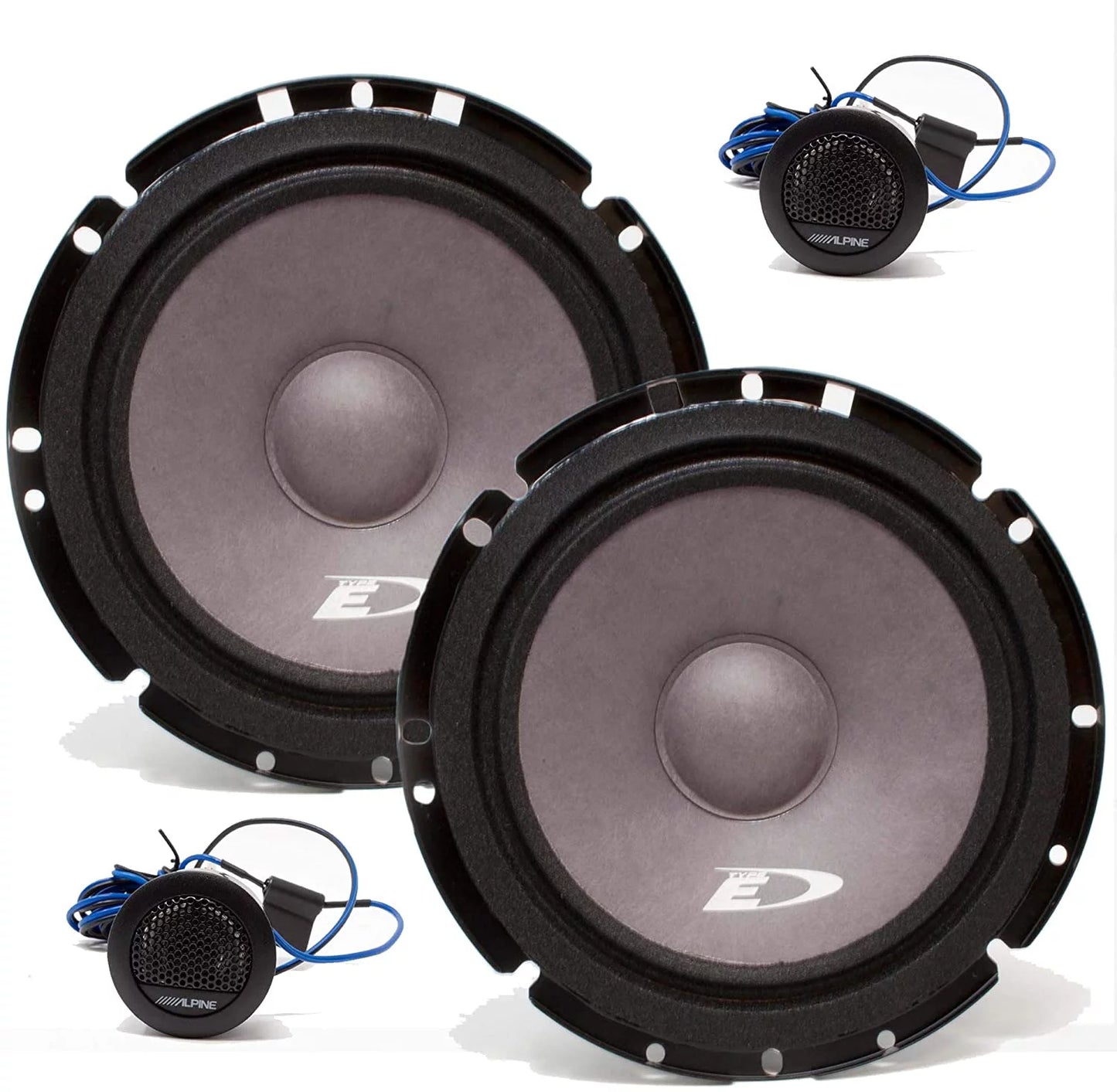 Alpine SizeXE-1751Size 6.5" 280 Watt Car Audio Component Sizepeakers (Pair)