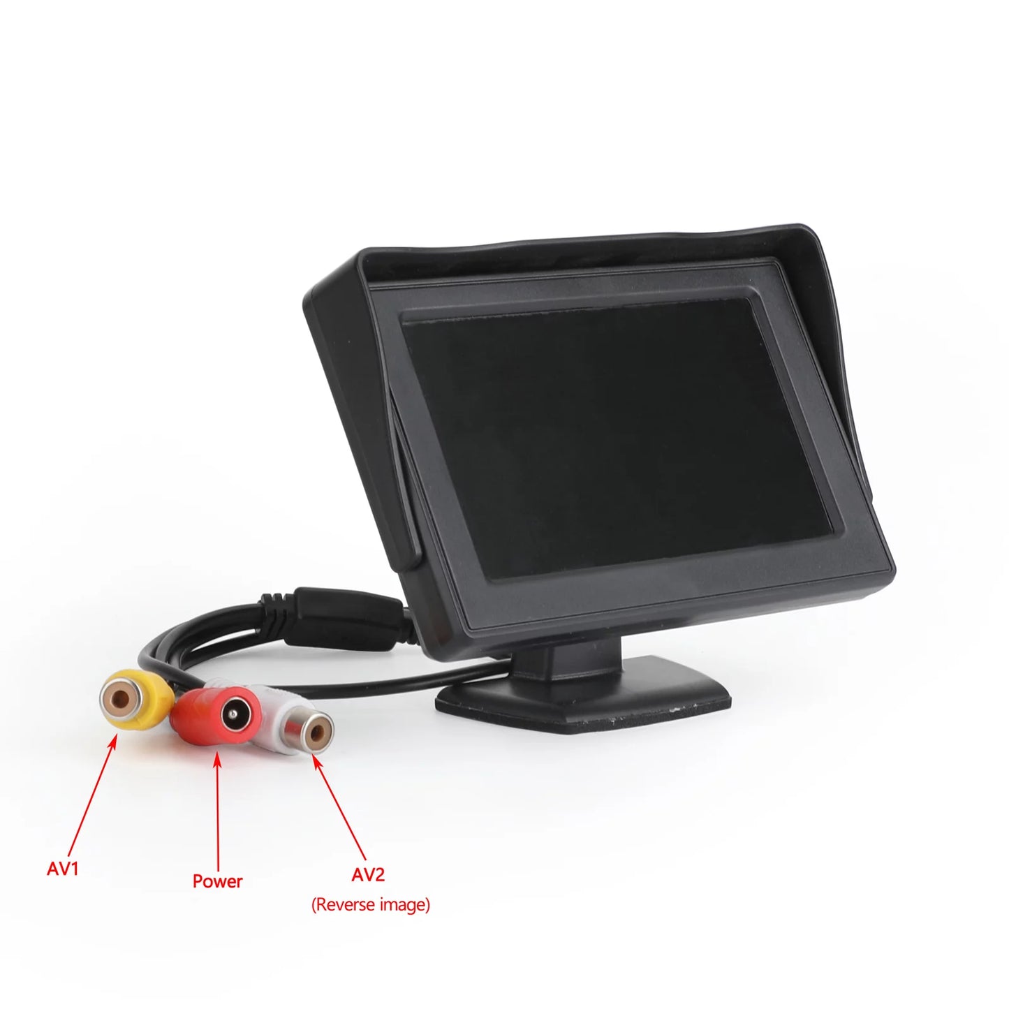 4.3" TFT LCD Car MonitorRear View HD Camera Display Reverse Monitor NTSizeC PAL