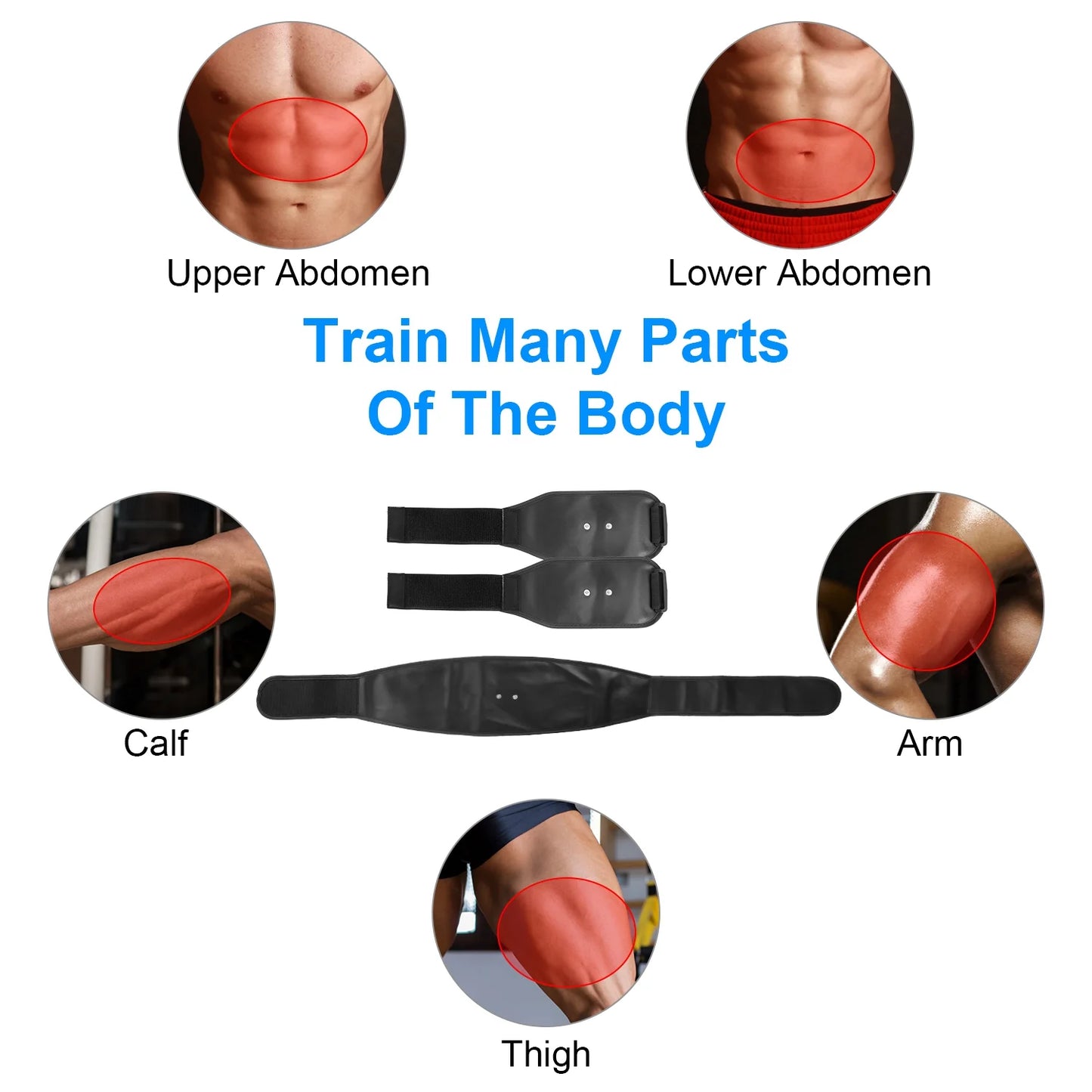 Abdominal Muscle Sizetimulator iMounTEK ABSize Training Fitness Equipment with 6 Modes 18 Intensity Levels Home Office