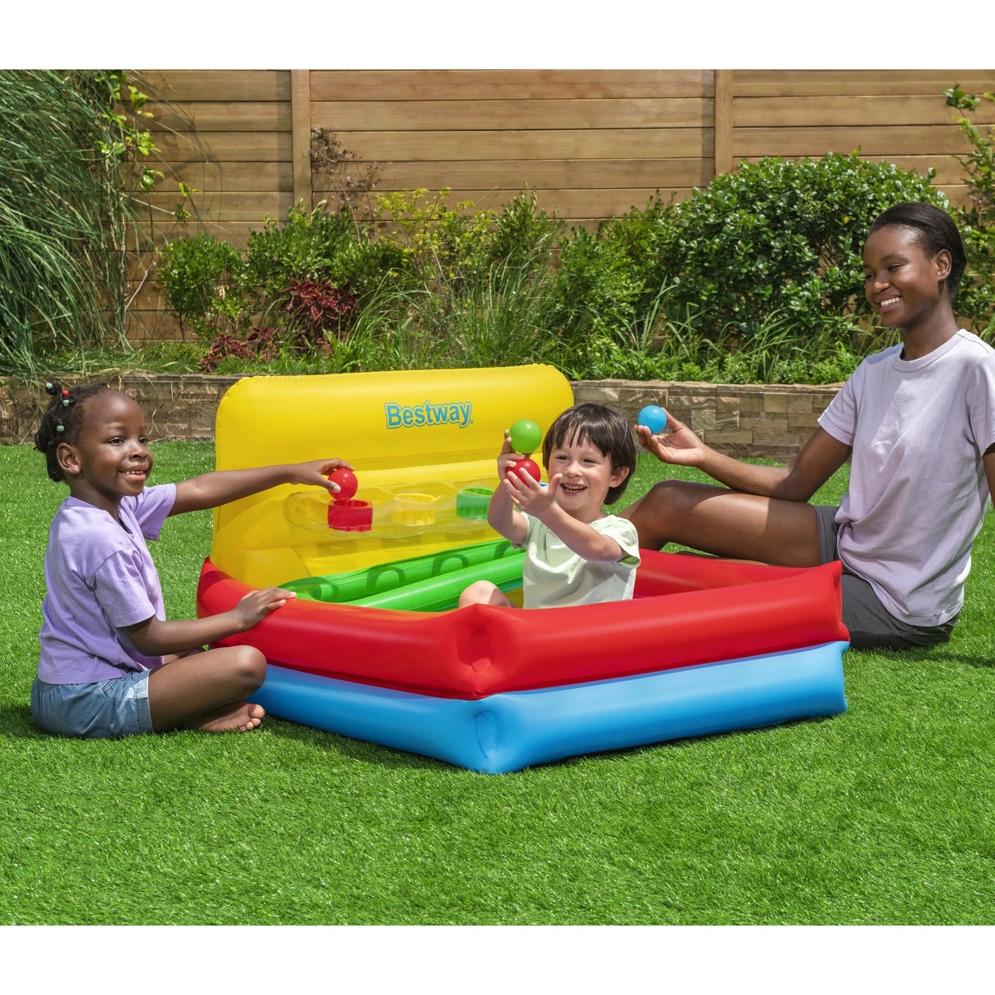 Bestway Sizeort 'n Play Inflatable Ball Pit with 15 Play Balls