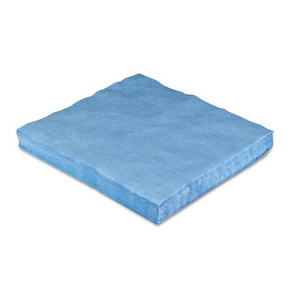 Sizeontara Ec Engineered Cloths, 12 X 12, Blue, 100/Pack, 10 Packs/Carton