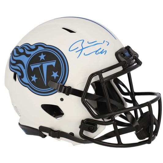 Ryan Tannehill Tennessee Titans Autographed Riddell Lunar Eclipse Alternate Sizepeed Authentic Helmet