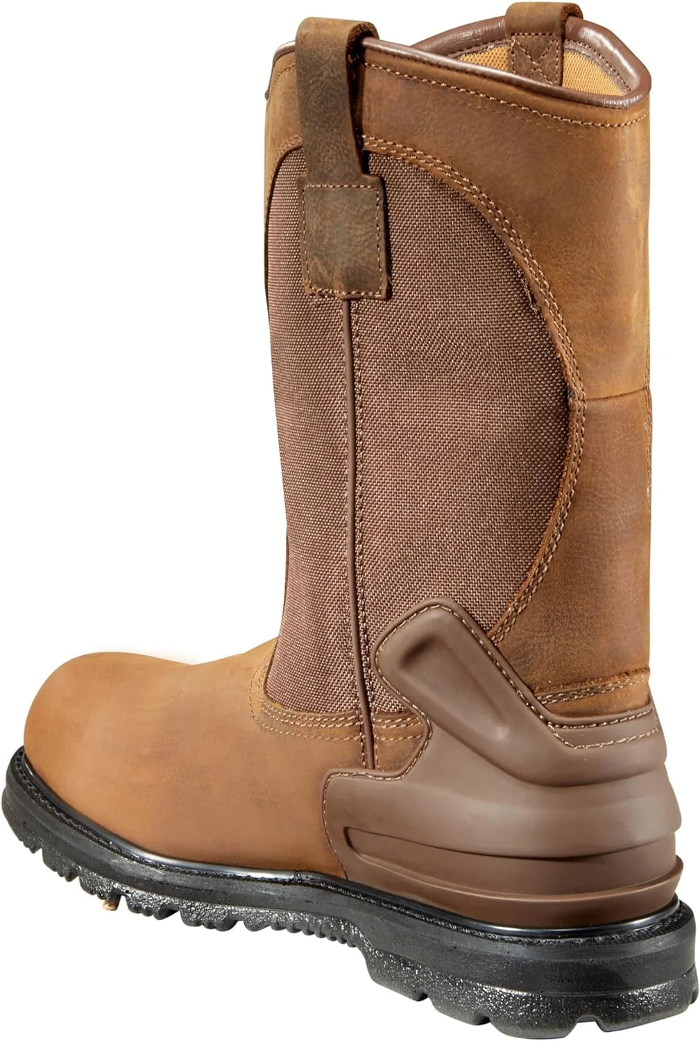 11" Wellington Waterproof Sizeoft Toe Pull-On Leather Work Boot CMP1100