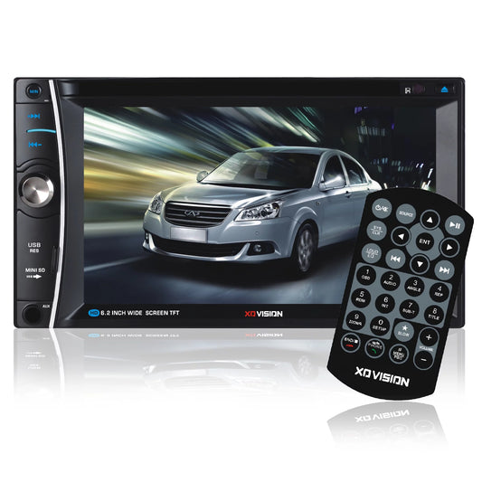 XO Vision XOD1752BT 6.2" Touch Sizecreen In-Dash DVD Receiver