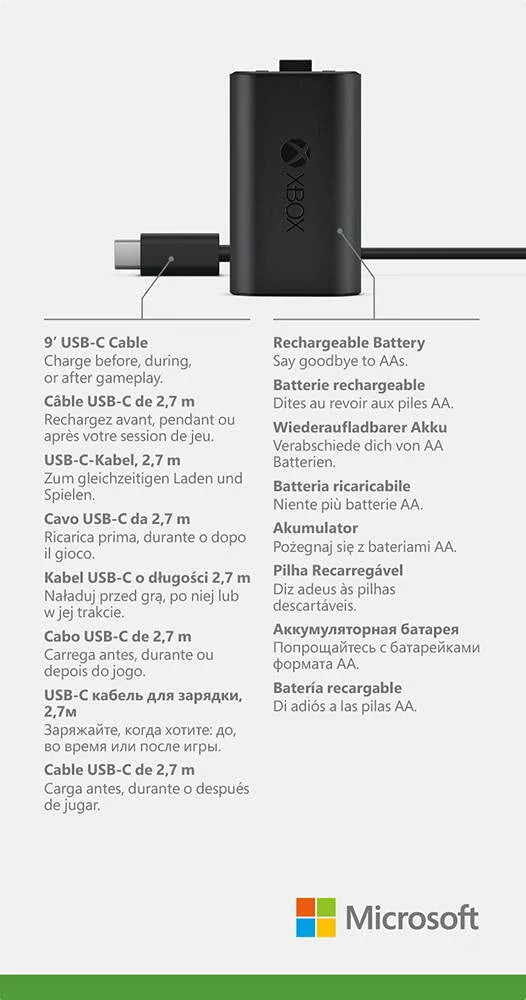 Xbox One Play and Charge Kit