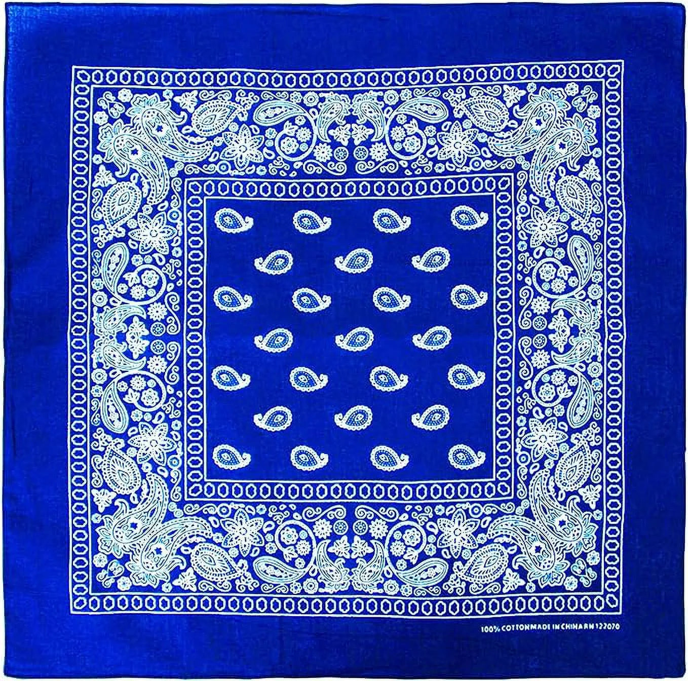 BASizeICO Bandanas for Men and Women 100% Cotton Bandana