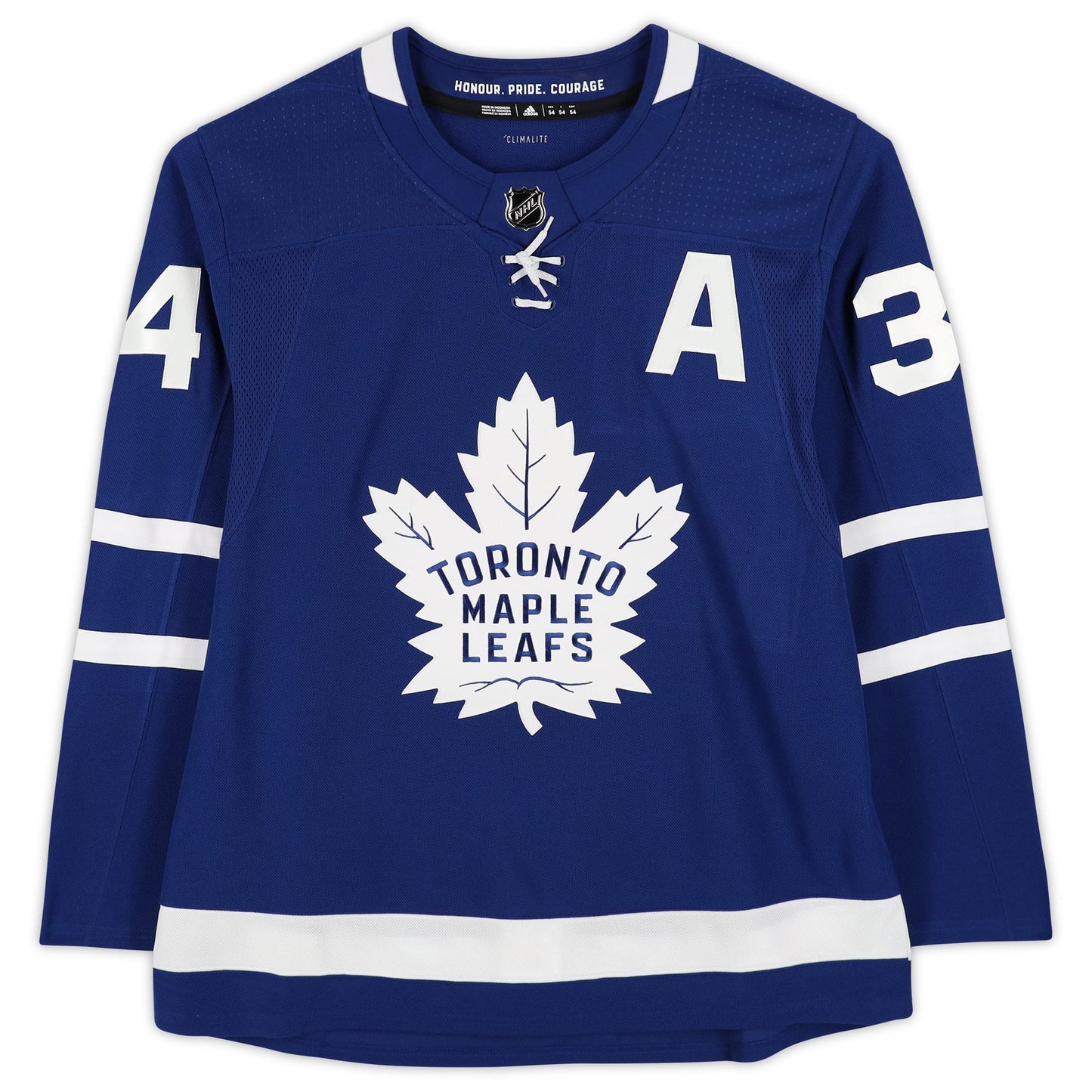 Auston Matthews Blue Toronto Maple Leafs Autographed adidas 2022 Hart Trophy Winner Authentic Jersey with ''2022 Hart''