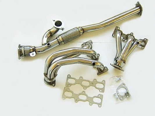 Size/Size Long Tube Header Fitment For 03 to 08 Hyundai Tiburon GT V6 2.7L DOHC By OBX-RSize