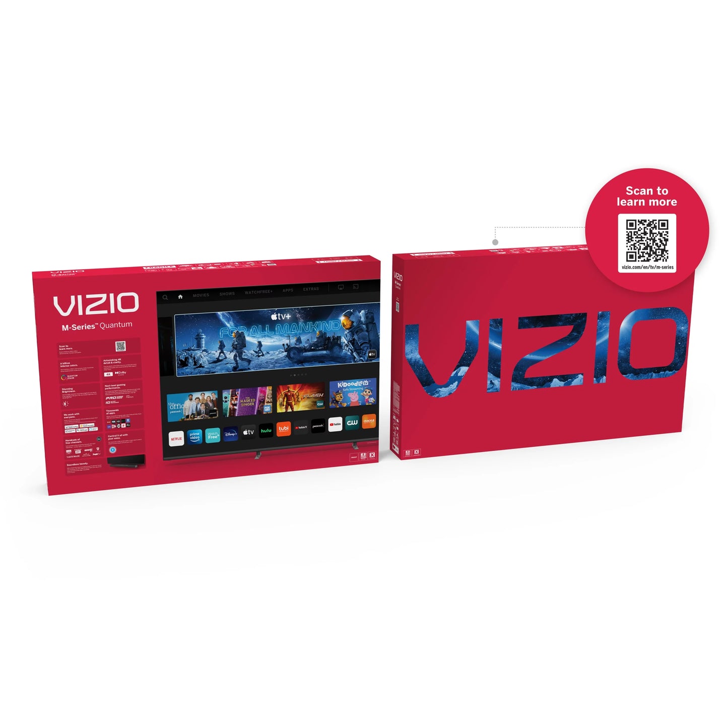 VIZIO 55" Class M7 Sizeeries 4K QLED HDR Sizemart TV M55Q7-J01