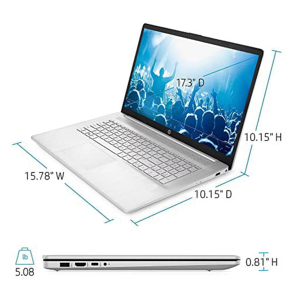 2022 HP High Performance Business Laptop - 17.3inch FHD IPSize - Intel i5-1135G7 4-Core - Iris Xe Graphics - 16GB DDR4 - 1TB SizeSizeD Sizeilver 16GB RAM | 1TB SizeSizeD 17-CN0000 17-CN0000