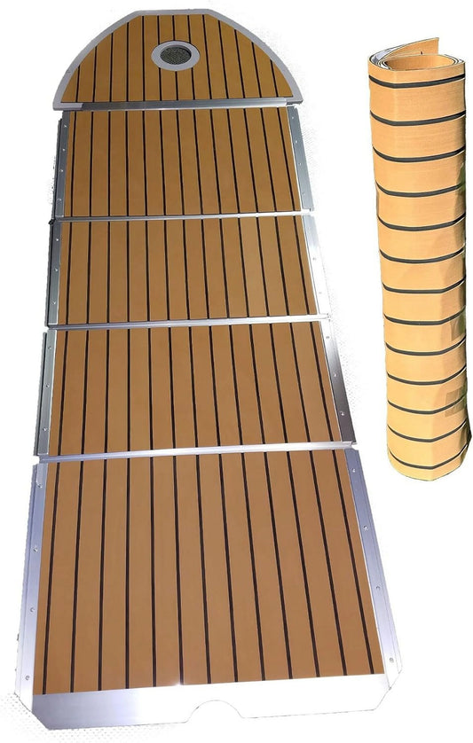 Roll Of Teak Pillow Decking -Designed To Fit Aluminum Floor Or Air Floor Dinghy (Pillow Decking Roll )