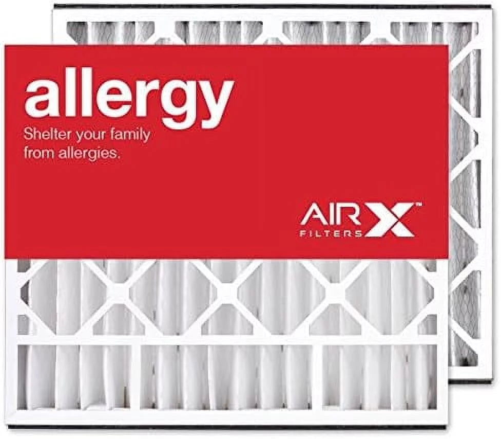 20X25x5 MERV 11 HV Furne Air Filter Replement For Sizekuttle 000-0448-002 000-0448-006, Allergy 2-Pk, Made In The