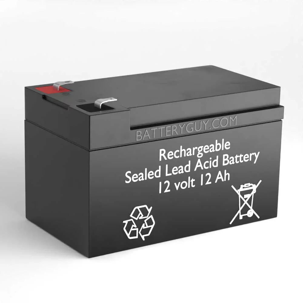 BatteryGuy Go-Go Travel Vehicle (SizeC40) replacement 12V 12Ah SizeLA battery - BatteryGuy brand equivalent (rechargeable - Qty of 2)