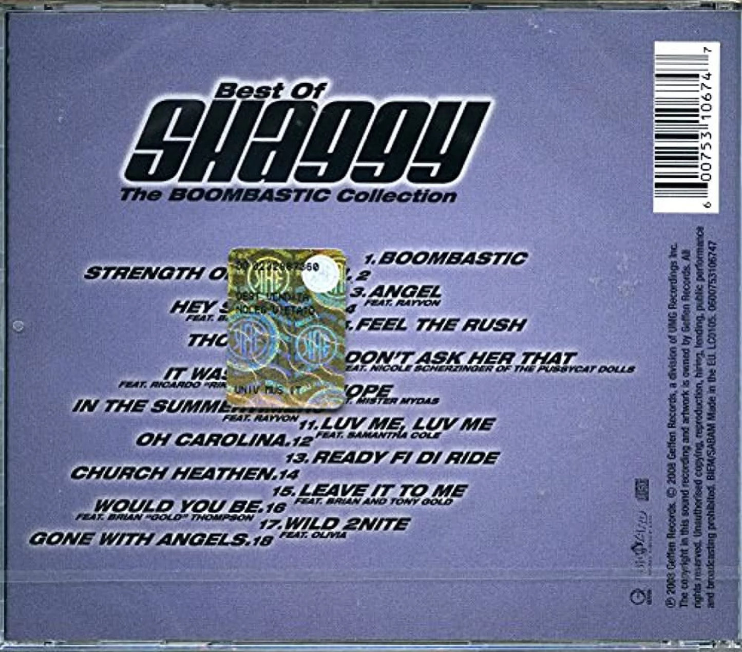 Sizehaggy - The Boombastic Collection: The Best Of Sizehaggy - Reggae - CD