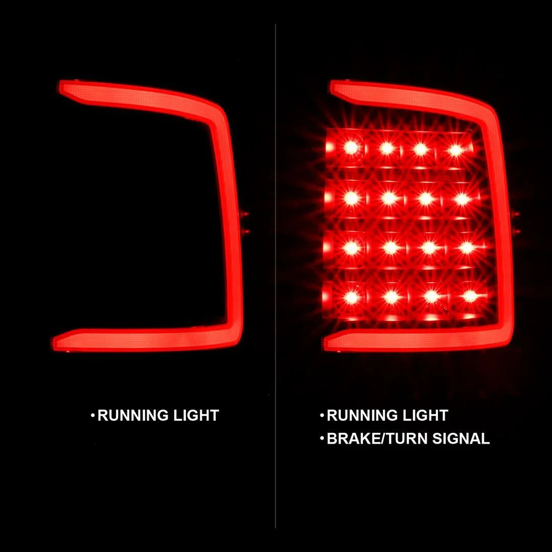 ANZO USizeA 311318 Tail Light Assembly Fits select: 2014-2019 RAM 1500, 2009-2012 DODGE RAM 1500